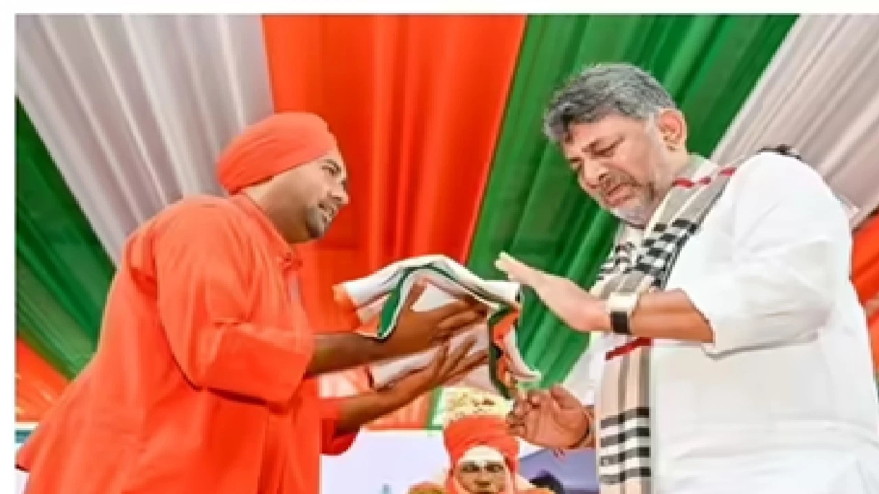 Karnataka CM DK Shivakumar Breaks Down Remembering Late Kanakapura Mutt Seer's Election Support