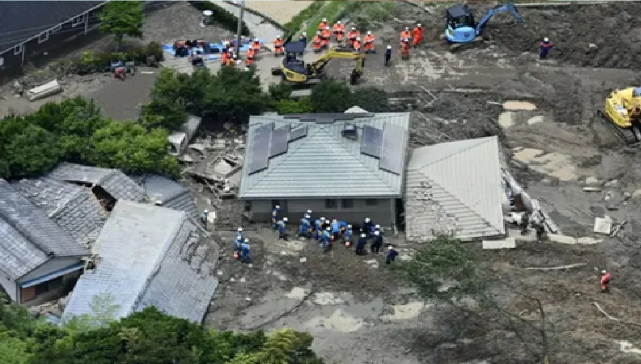 Two Approaching Tropical Storms Trigger Widespread Flooding and Travel Chaos in Western Japan