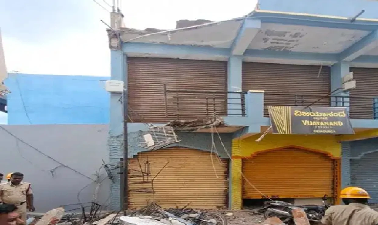 Tragic Collapse in Raichur Kills Two; Another Fatality in Ballari KSRTC Bus Accident