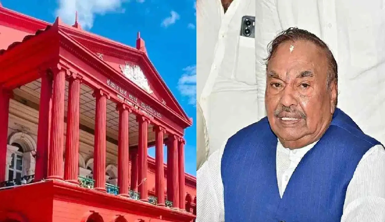 Court Dismisses Petition: Massive Setback for KS Eshwarappa in Disproportionate Assets Case