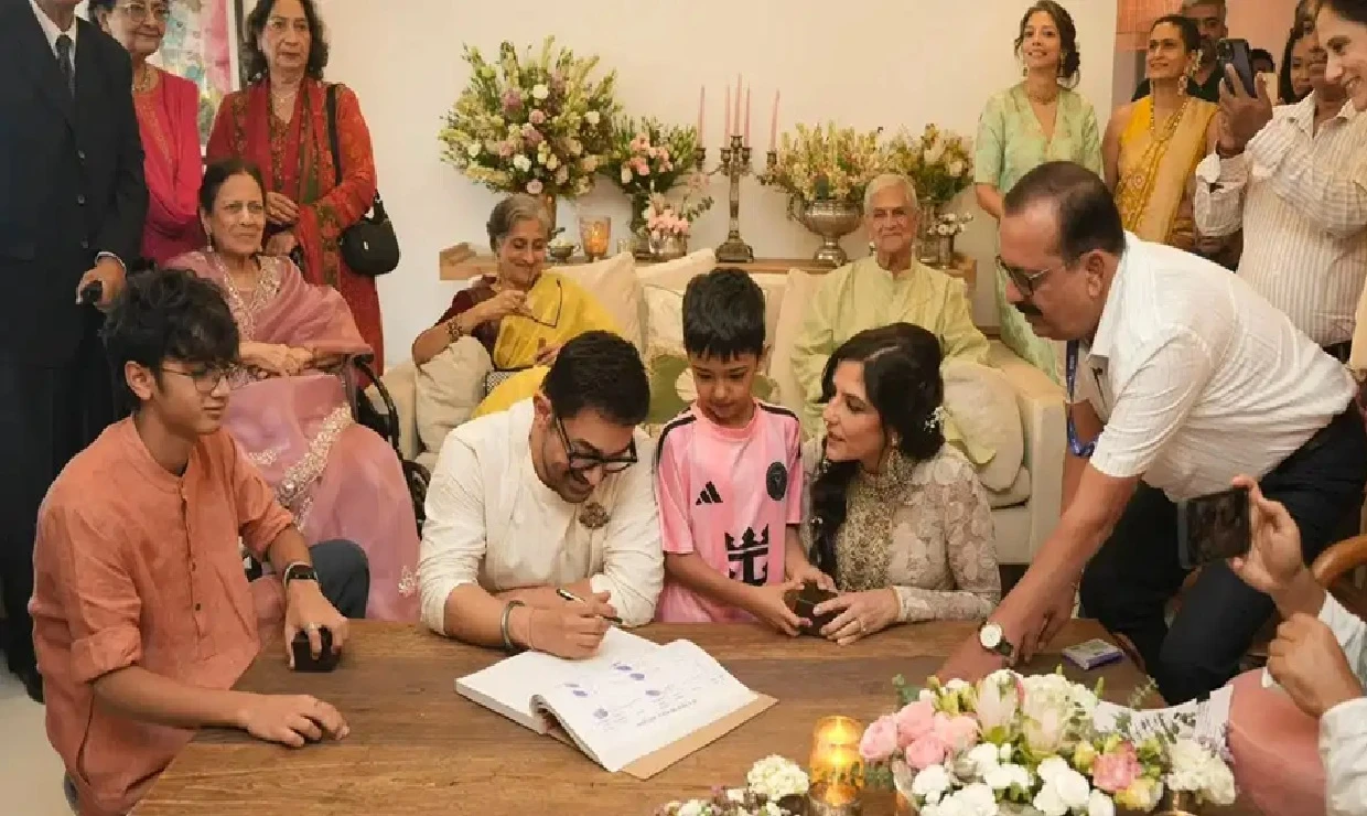 Aamir Khan Marries Gauri Spratt in Intimate Mumbai Ceremony: Star-Studded Guest List Revealed