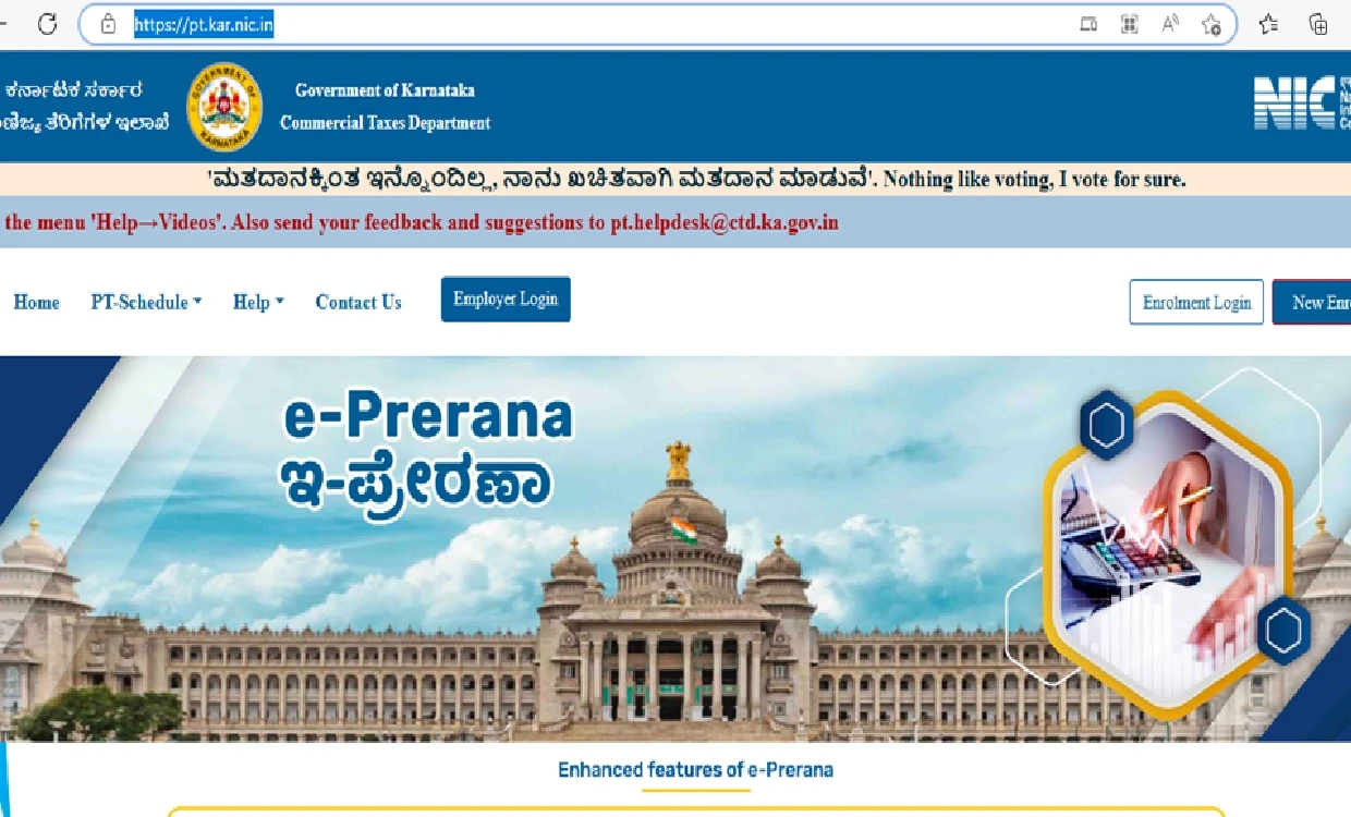 Karnataka Revamps Professional Tax Portal to Digitise Compliance and Communications