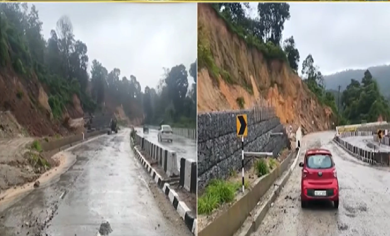 Charmadi Ghat Landslide: Massive Boulders and Mud Block Chikkamagaluru Highway Amid Heavy Rain