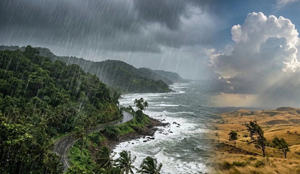 Karnataka Weather Forecast: Heavy Rainfall and Strong Winds to Lash Coastal Districts and Malnad Regions Over Next 24 Hours