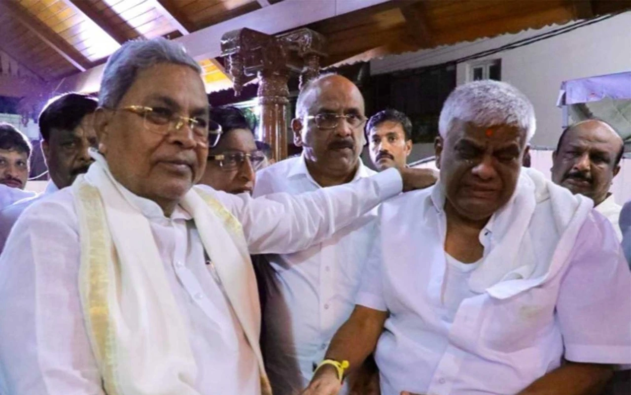 Siddaramaiah and Rahul Gandhi Pay Tributes as Former PM HD Deve Gowda’s Wife Chennamma Passes Away