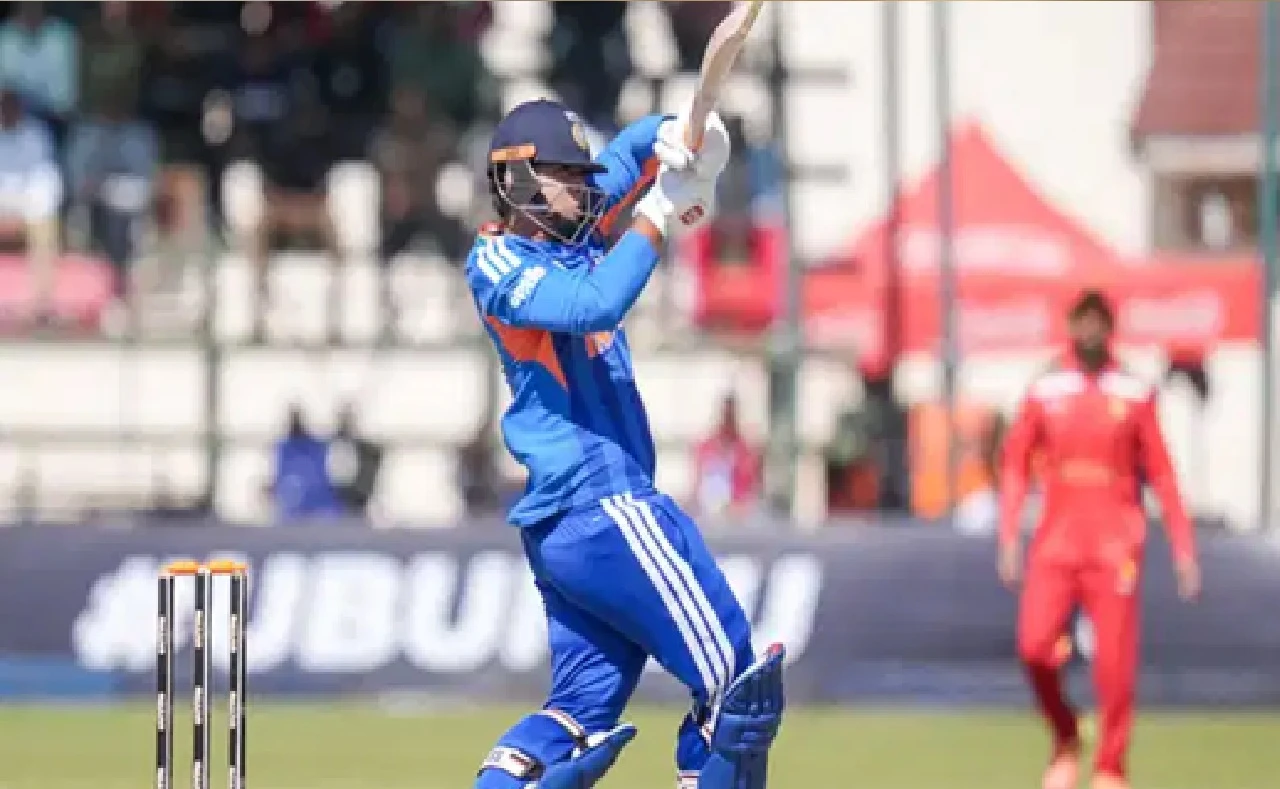 IND vs ZIM 3rd T20I: Vaibhav Sooryavanshi Blitzes 81 off 49, Smashes Monstrous 102-Meter Six Off Sikandar Raza