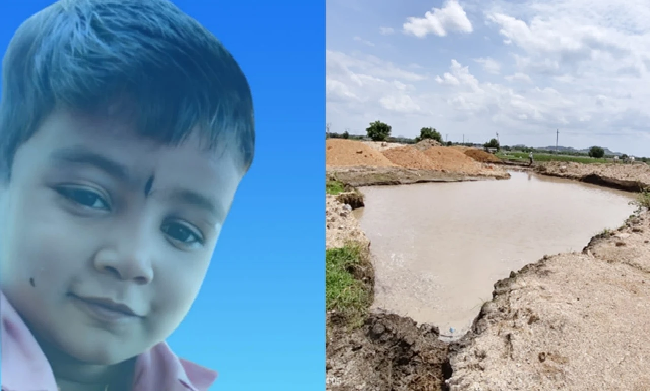 8-Year-Old Boy Drowns in Abandoned Railway Work Pit in Raichur's Manvi