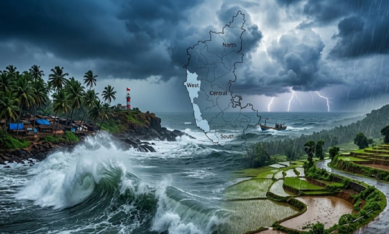 Karnataka Weather Update: Heavy Rainfall Alert Issued Across Coastal and Inland Districts Until July 30