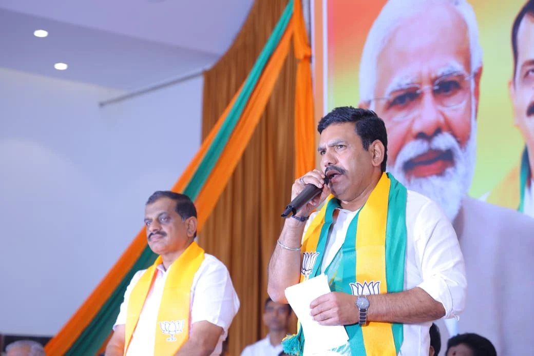 Congress Government Responsible for the Distress of Farmers, Poor and Dairy Farmers: B.Y. Vijayendra